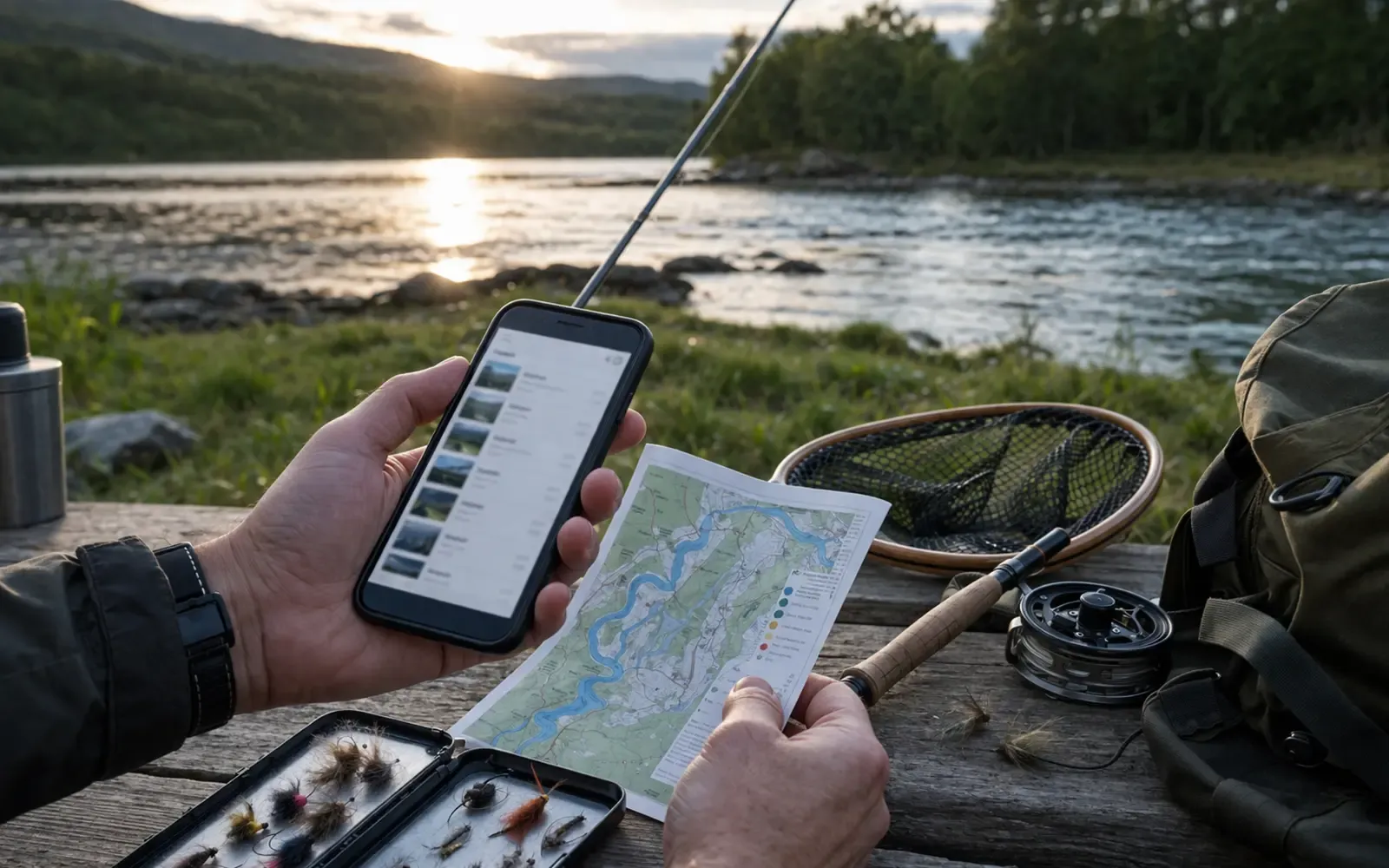 Illustrasjonsbilde for seksjonen Prisnivå, tillegg og lokale forskjeller i artikkel om Fiskekort 24 timer Norge: når lønner dagskort seg?